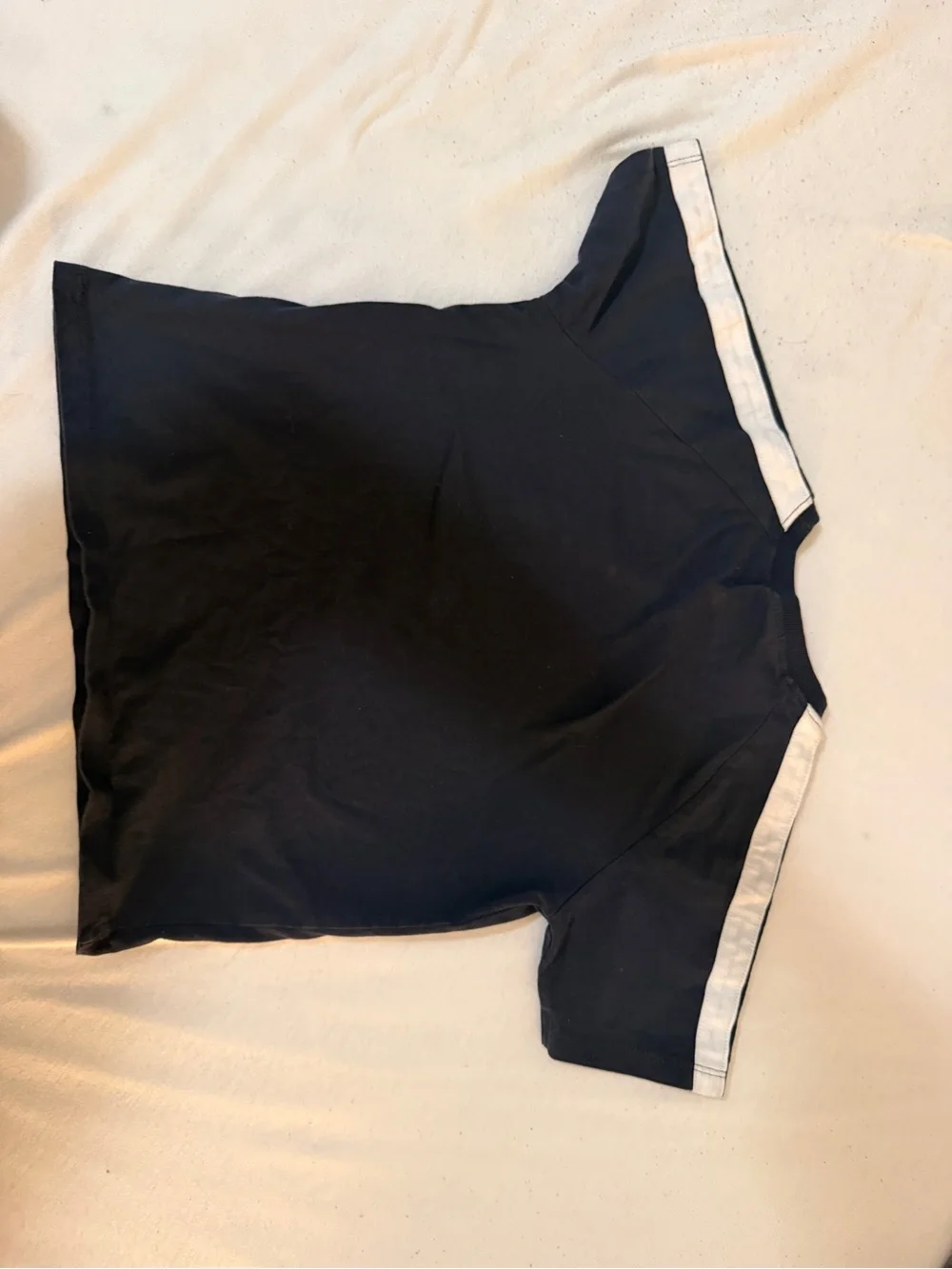 ZARA Kids Navy T-Shirt with Green Trim - All I Want Is Fun Pocket